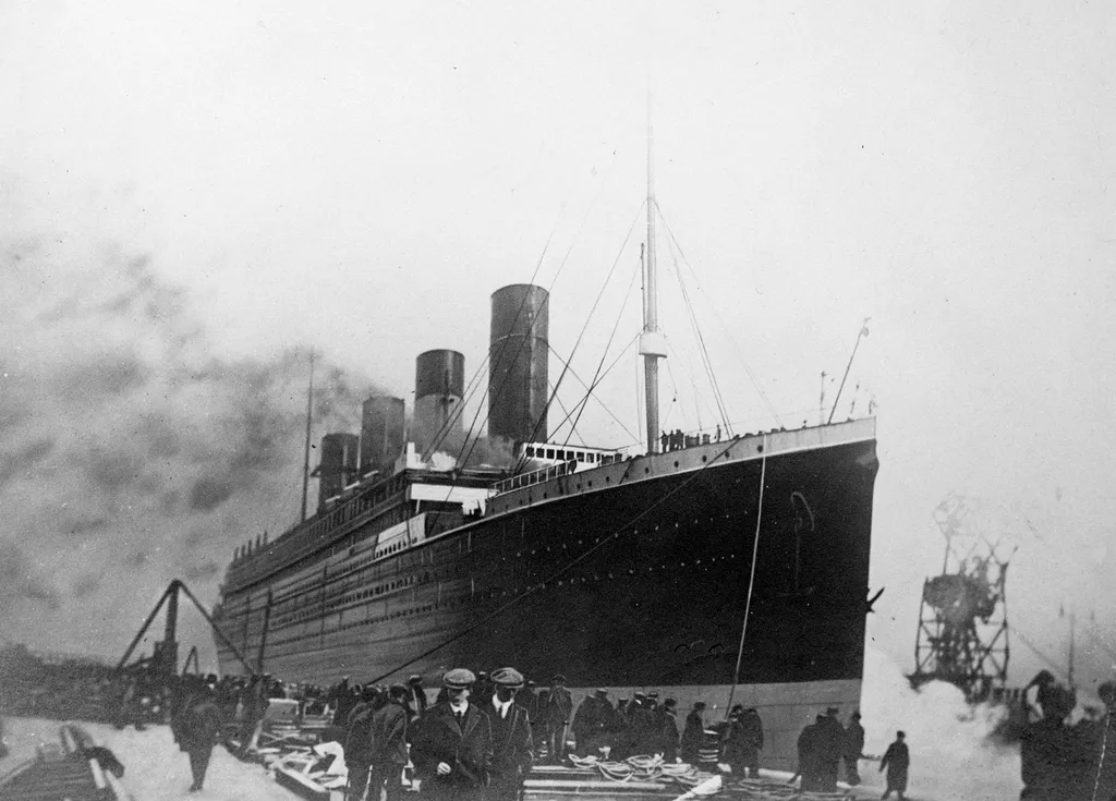 The "Titanic", passenger ship of the White Star Line, that sank in the night of April 14-15, 1912. (Photo by Albert Harlingue / Albert Harlingue / Roger-Viollet via AFP)