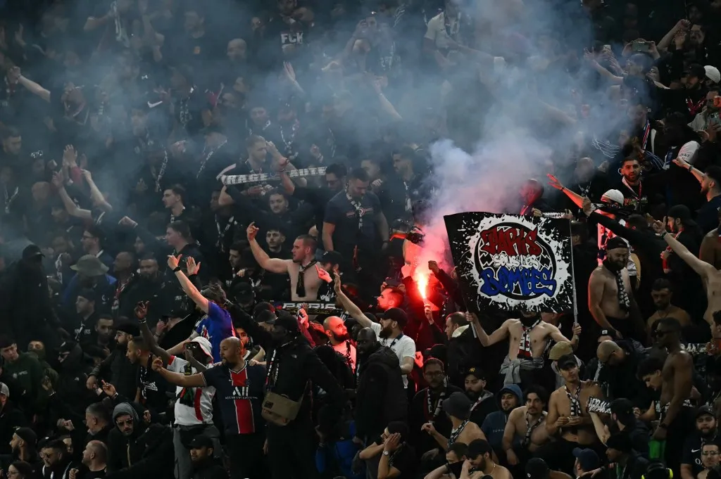 A PSG szurkolói is kiettek magukért