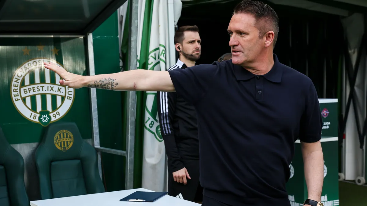 A Fradi edzője, Robbie Keane