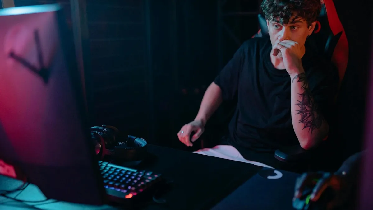 gamer gaming videojáték