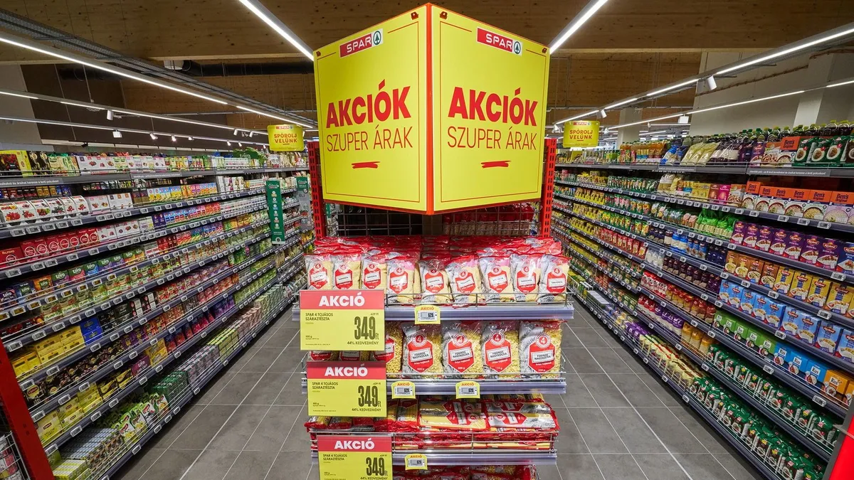 3,6 milliárd forintból épített új áruházat a Spar Szentendrén