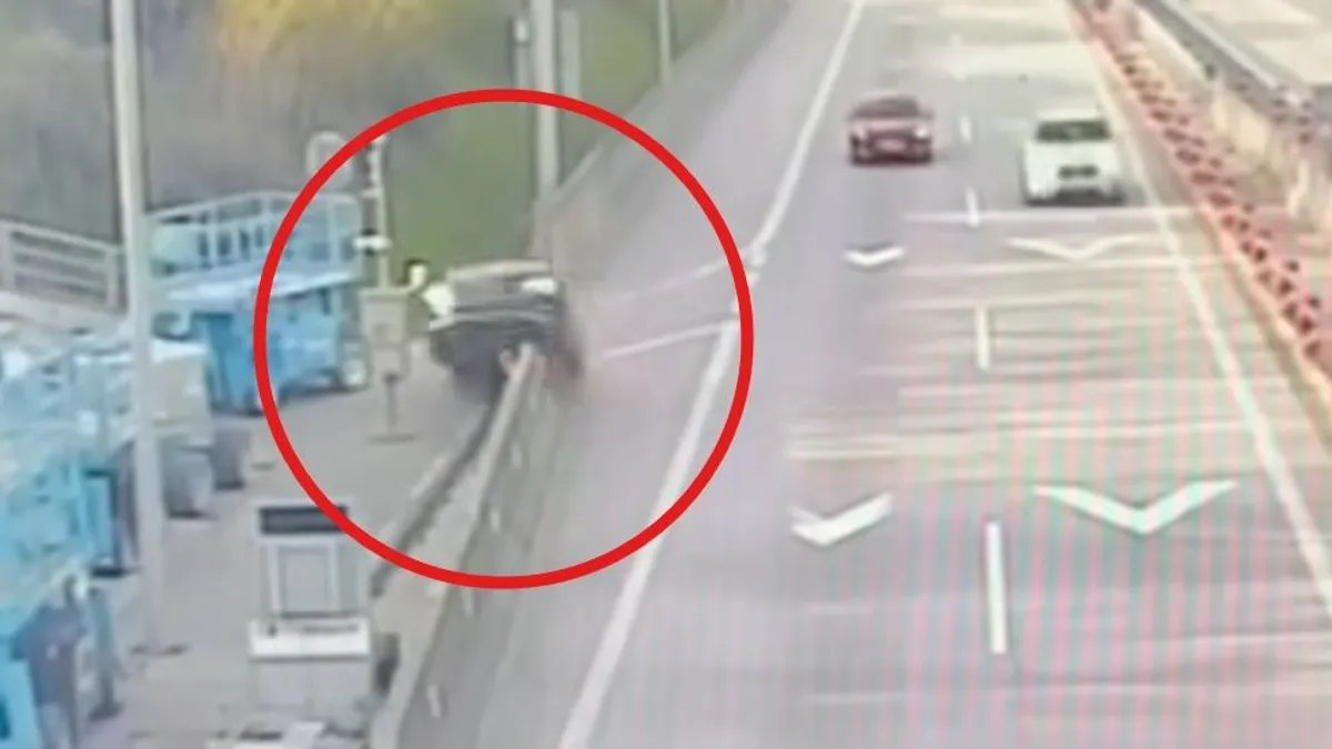 Hátborzongató baleset történt a szlovák autópályán – videó