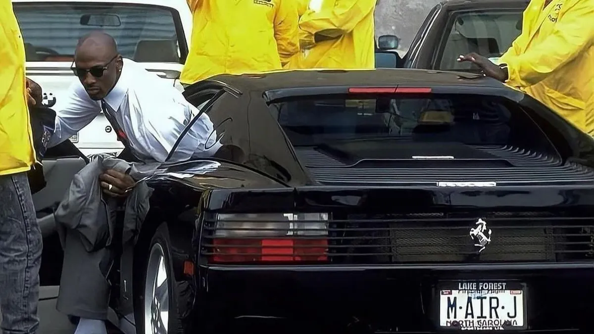 Michael Jordan legendás Ferrarija 15 év után újra előkerült