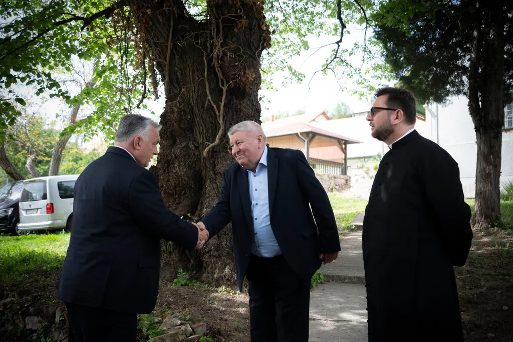 Tiffán Zsolt volt országgyűlési képviselő temetése, Orbán Viktor, OrbánViktor, 2025.04.22.