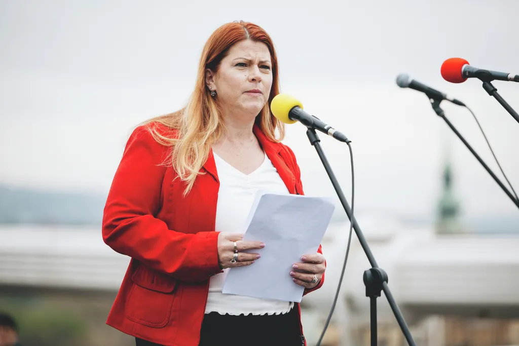 Pride-tüntetés, Hadházy Ákos, forgalmi dugó, Pride-tüntetésHadházyÁkos, forgalmi dugó, 2025.04.15.