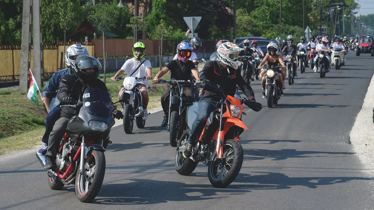 20240721 Domaszék
Falunap Motoros felvonulás 
fotó: Török János TJ 
Délmagyar DM