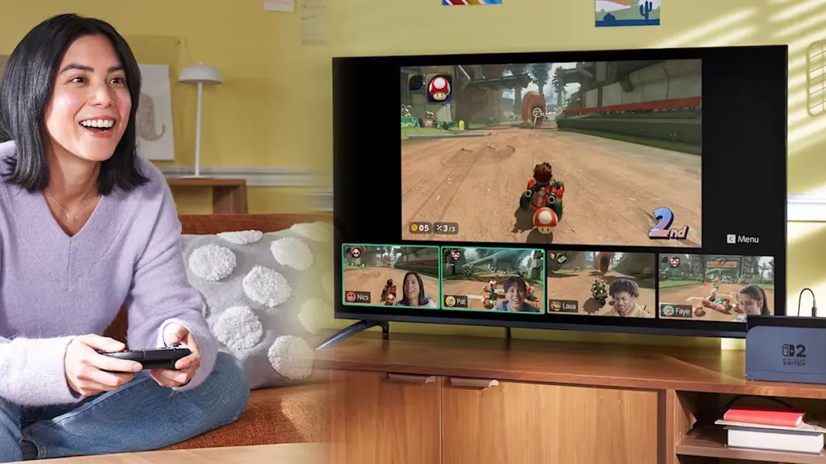 nintendo switch 2 kézikonzol videojáték játékkonzol