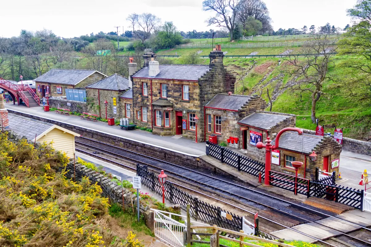 Goathland, Hogsmeade, Anglia, GoathlandAnglia, település, filmes helyszín, Harry Potter