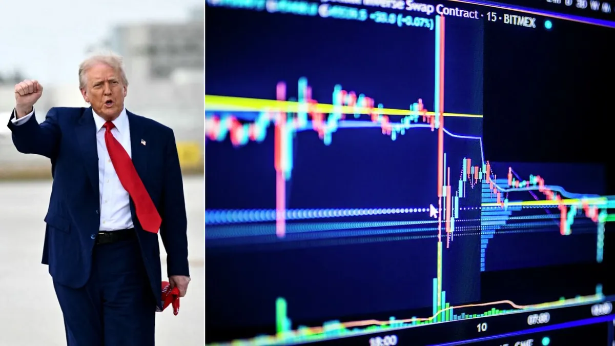 Trump megnyomta a piros gombot és kitört a pánik a vámháború miatt