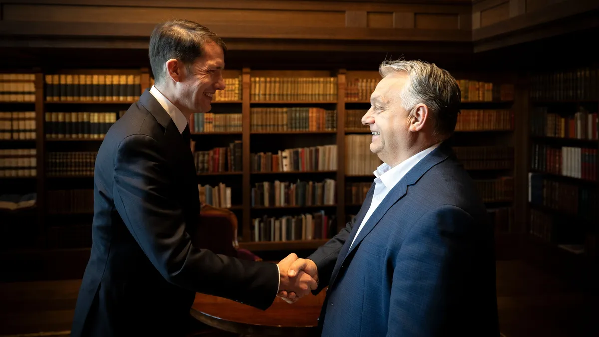 Orbán Viktor fogadta Pásztor Bálintot, a Vajdasági Magyar Szövetség elnökét