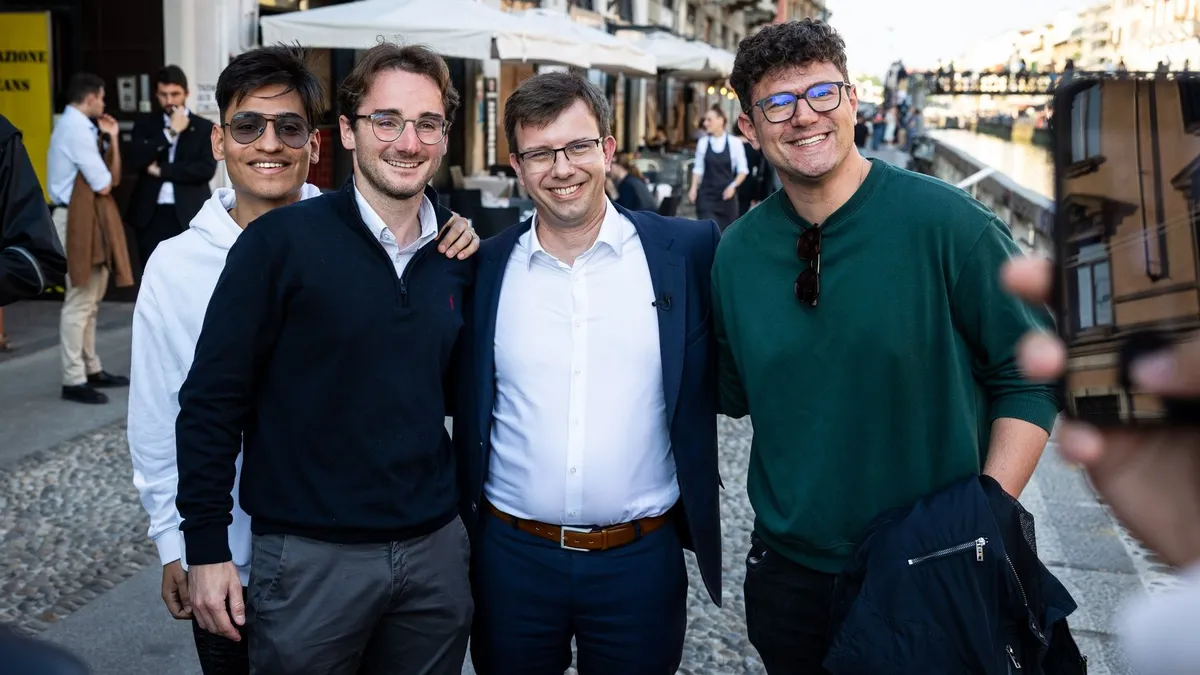 Bóka János fogadta az olasz fiatalok delegációját Milánóban