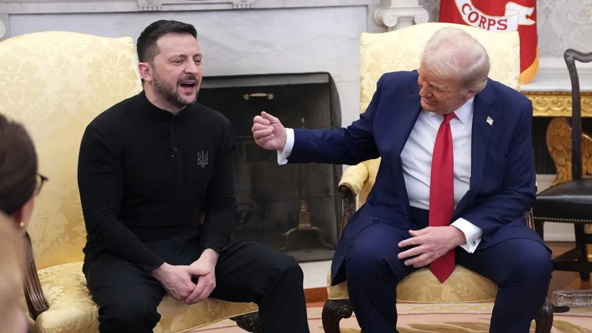 Zelenszkij Trumpot és a Nyugatot kritizálta