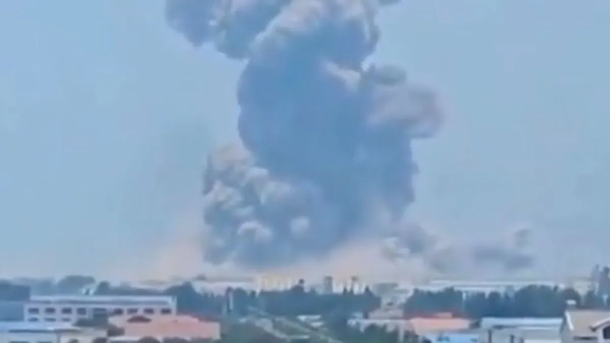 Óriási robbanás volt egy kínai vegyi üzemben – videó