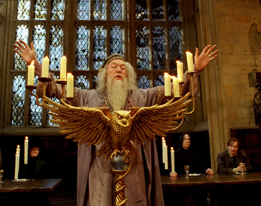 'Harry Potter and the Prisoner of Azkaban' by Alfonso Cuaron; starring Michael Gambon. Made in USA, 2004.