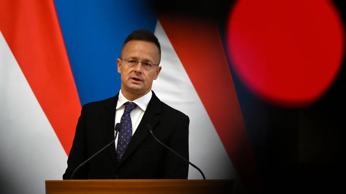 Szijjártó Péter külgazdasági és külügyminiszter
