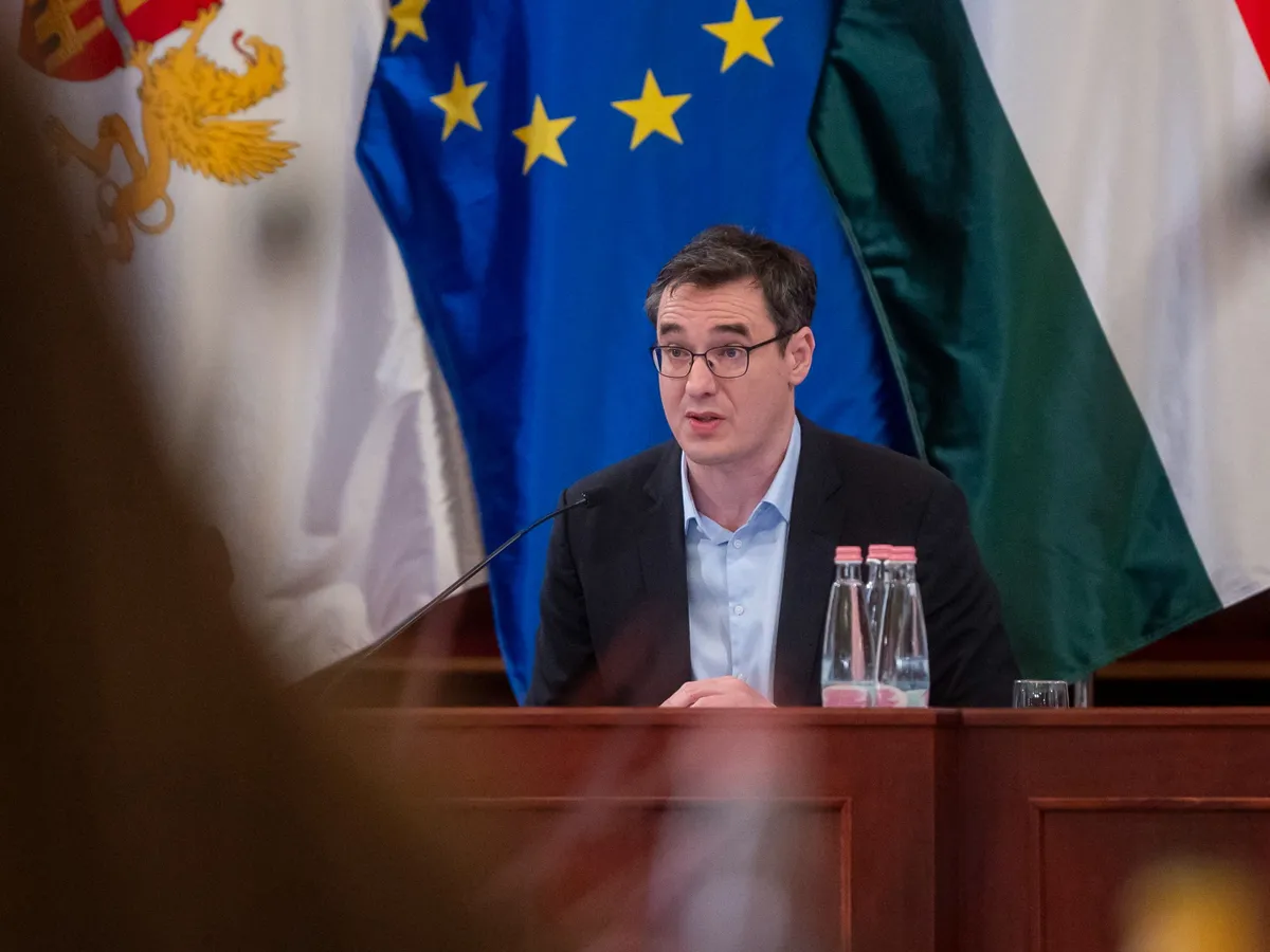 Városháza-ügy ? Budapest, 2025. március 26.Karácsony Gergely főpolgármester a Fővárosi Közgyűlés ülésén a Városháza dísztermében 2025. március 26-án.MTI/Balogh Zoltán