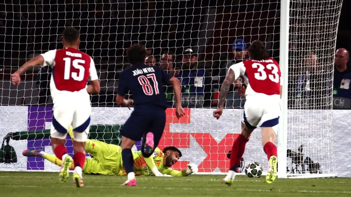 Óriási gólokkal jutott a BL döntőjébe a PSG az Arsenal ellen – ÉLŐ
