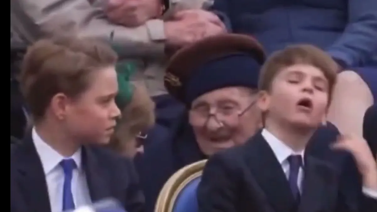 Lajos herceg a királyi családi ünnepségen gúnyolta ki testvérét - videó