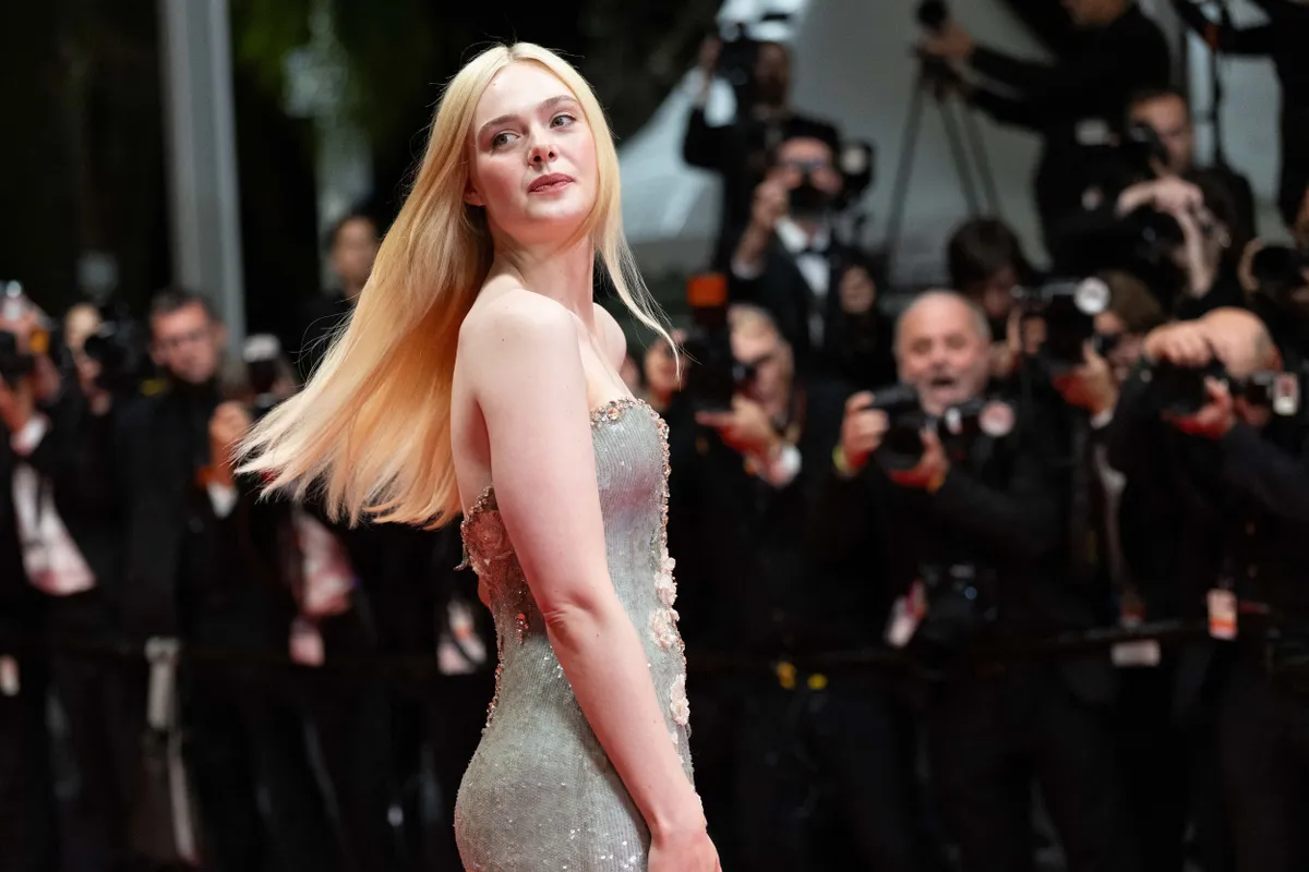 Elle Fanning - Montée des marches du film « Affeksjonsverdi (Sentimental Value) » lors du 78ème Festival International du Film de Cannes, au Palais des Festivals à Cannes. Le 21 mai 2025 © Olivier Borde/ Bestimage Red carpet for the movie « The history of sound » during the 78th Cannes International Film Festival at the Palais des Festivals in Cannes, France. On may 21th 2025