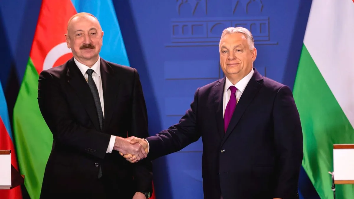 Orbán Viktor: A türk országok nélkül Magyarországon nem lenne biztonságban az energiaellátás