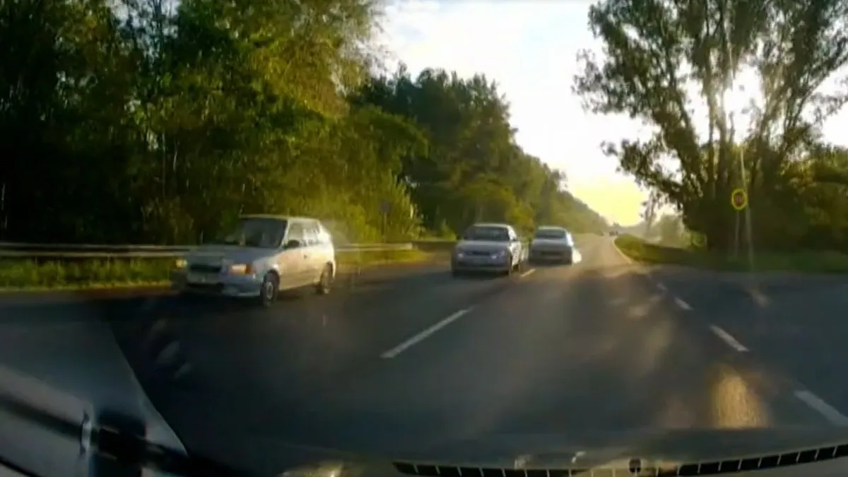 Nem sokkal a szülés előtt autóbalesetet szenvedett egy kismama – videó
