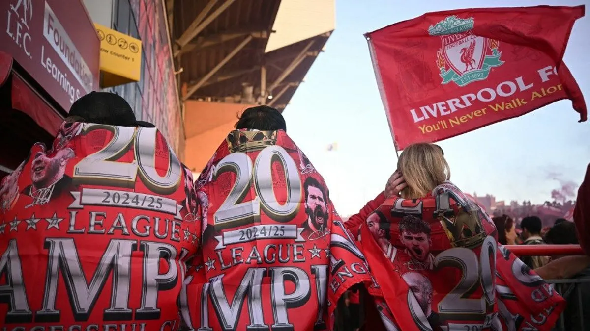 A Liverpool-szurkolĂłk Ăgy ĂĽnnepeltek szerte a világon – videĂł