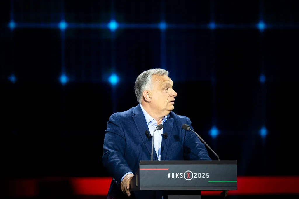A Harcosok klubja - A kezdet elnevezésű rendezvény Budapesten, Orbán Viktor, OrbánViktor, 2025.05.18.