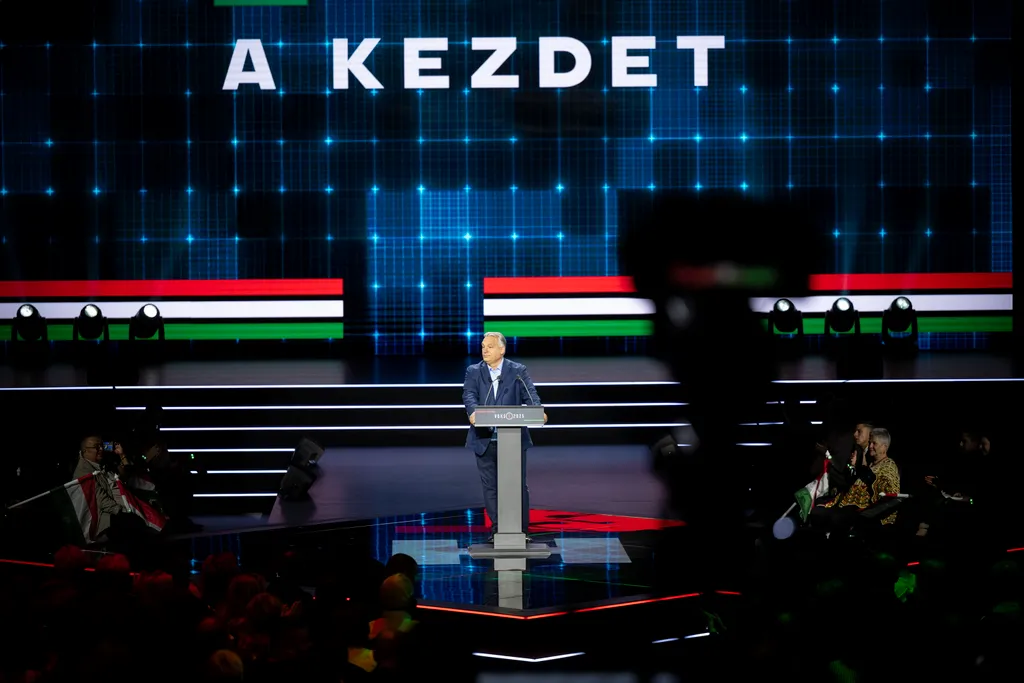 A Harcosok klubja - A kezdet elnevezésű rendezvény Budapesten, Orbán Viktor, OrbánViktor, 2025.05.18.