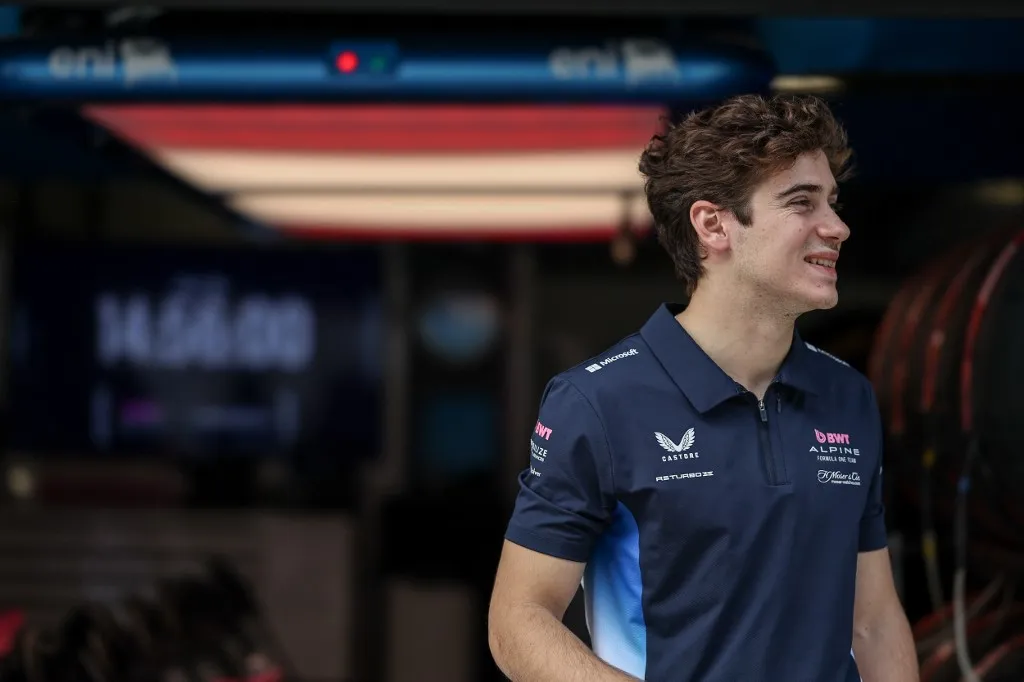 Franco Colapinto of Argentina and the BWT Alpine F1 Team participates in the F1 Grand Prix of China at Shanghai International Circuit in Shanghai, China, on March 22, 2025. (Photo by Qian Jun/Paddocker/NurPhoto) (Photo by Paddocker / NurPhoto / NurPhoto via AFP)
