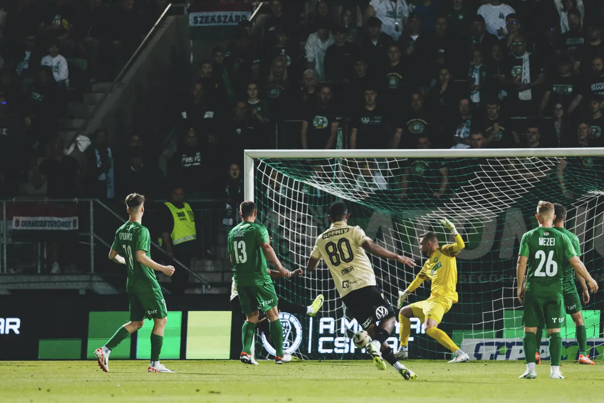 Paks - Ferencvárosi TC, FTC, Ferencváros, Fradi, Paksi FC, OTP Bank Liga, 31. forduló, Fehérvári úti stadion, Paks, 2025.05.10.
