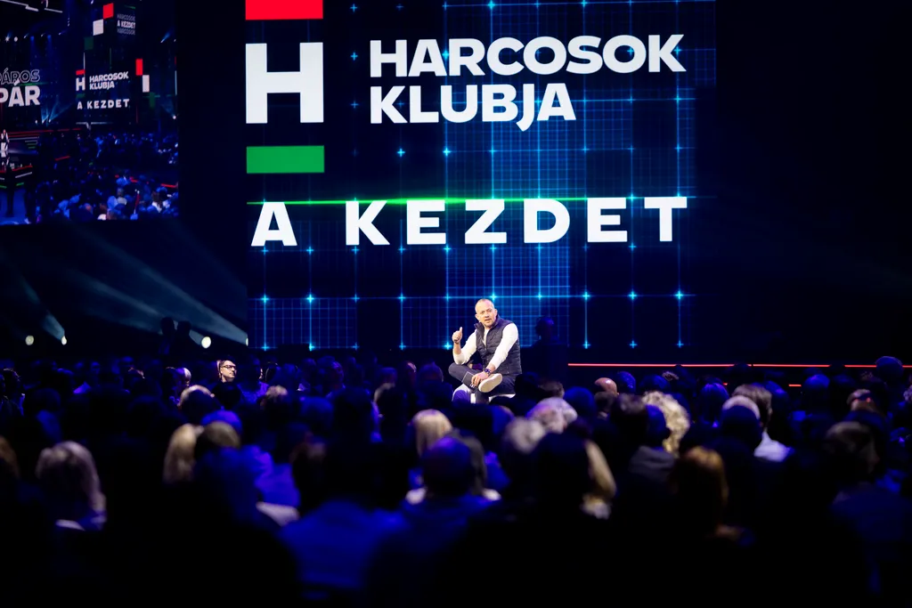 A Harcosok klubja - A kezdet elnevezésű rendezvény Budapesten, Orbán Viktor, OrbánViktor, 2025.05.18.