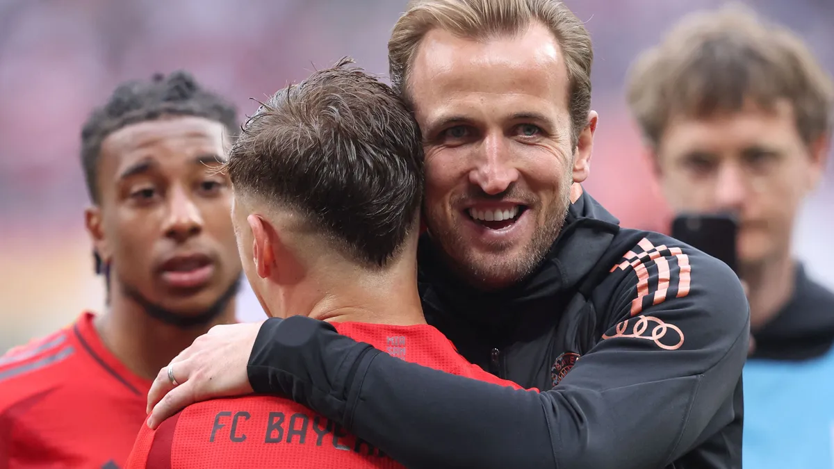 Megtört az átok: Harry Kane végre trófeát nyert, hatalmasat bulizott – videó