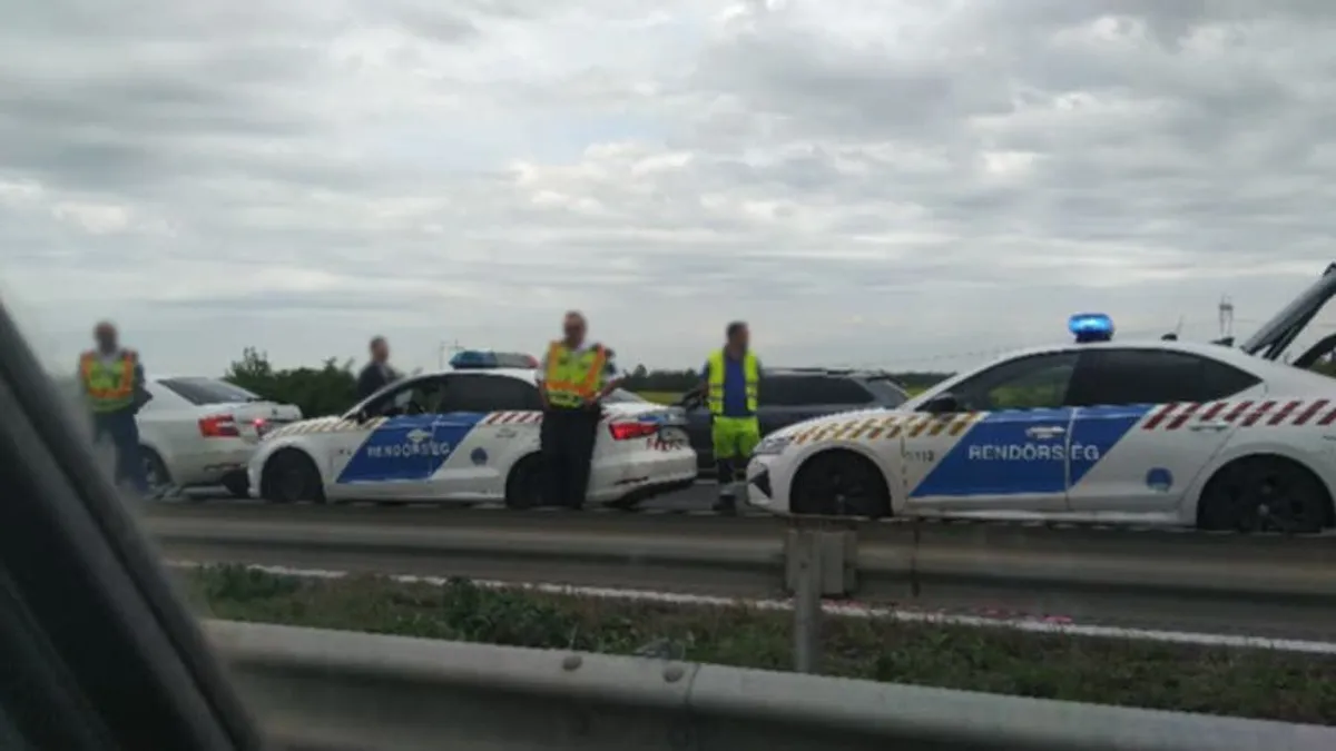 Halálos motorbaleset történt az M3-ason – fotók