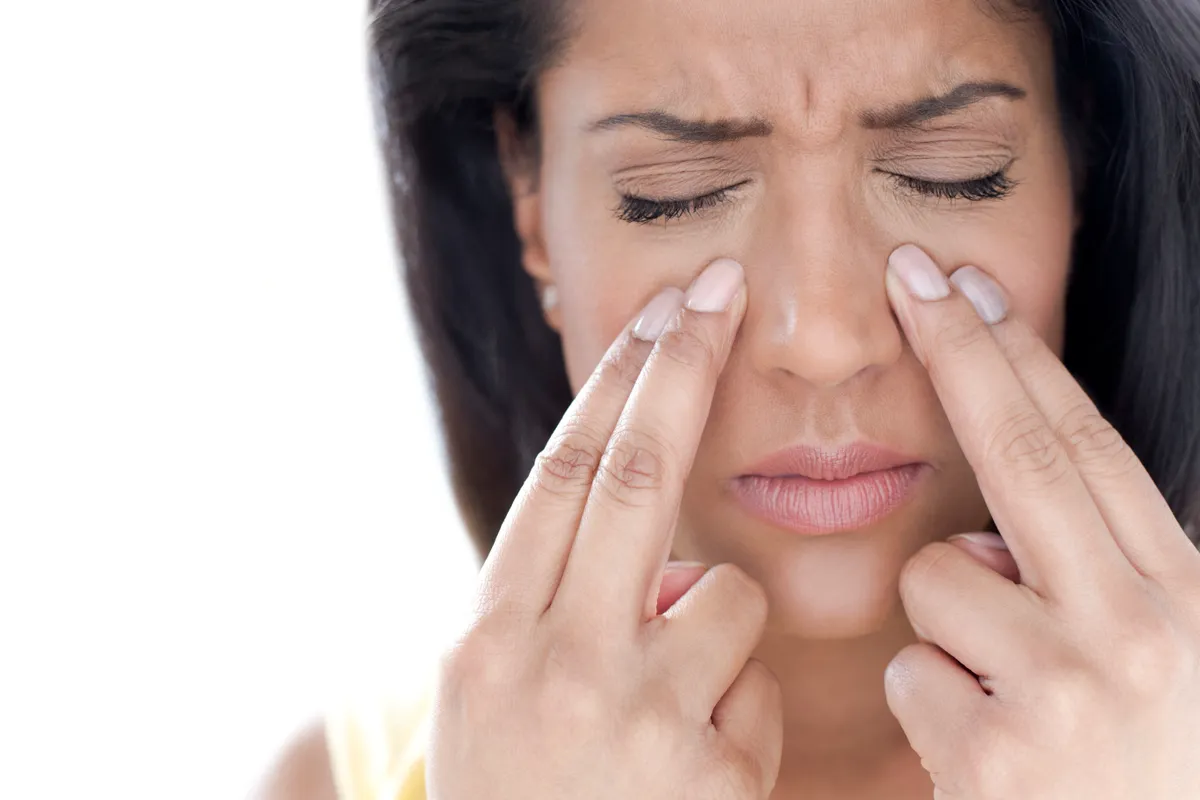 Sinus pain. (Photo by SCIENCE PHOTO LIBRARY / R3F / Science Photo Library via AFP)