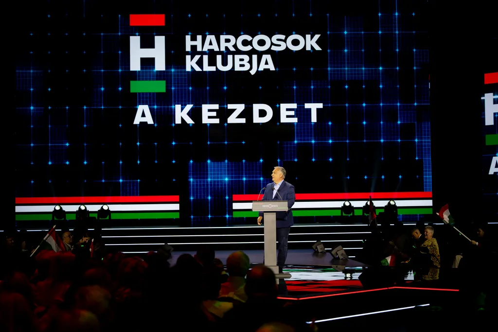 A Harcosok klubja - A kezdet elnevezésű rendezvény Budapesten, Orbán Viktor, OrbánViktor, 2025.05.18.