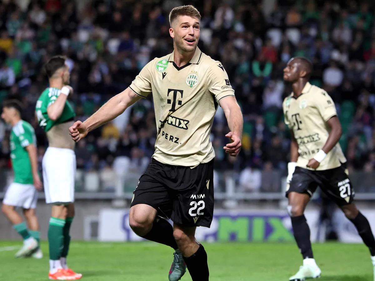 Győr-FTC, &nbsp;ETO FC Győr–FTC, labdarúgó NB I&nbsp;., 2025.05.24., foci, labdarúgás, GyőrFTC, 
 20250524 Győr
Labdarúgás NB1 Győri ETO FC FTC Ferencváros
Foto: Szabó Miklós Nemzeti Sport