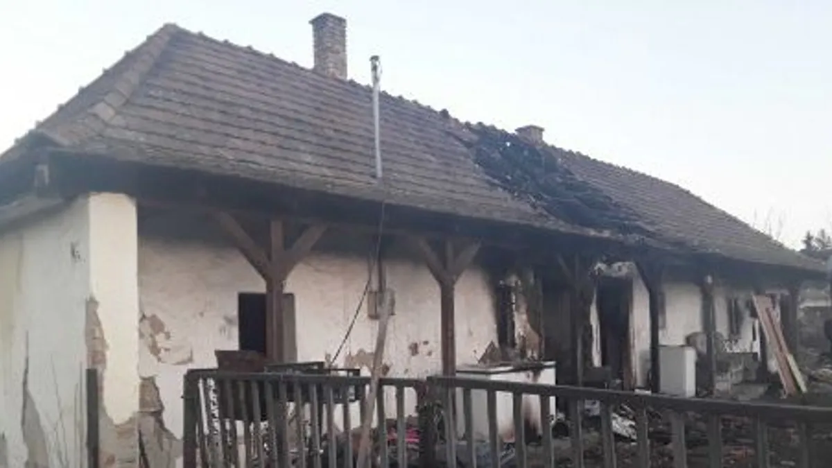 Magára gyújtotta a házat egy férfi