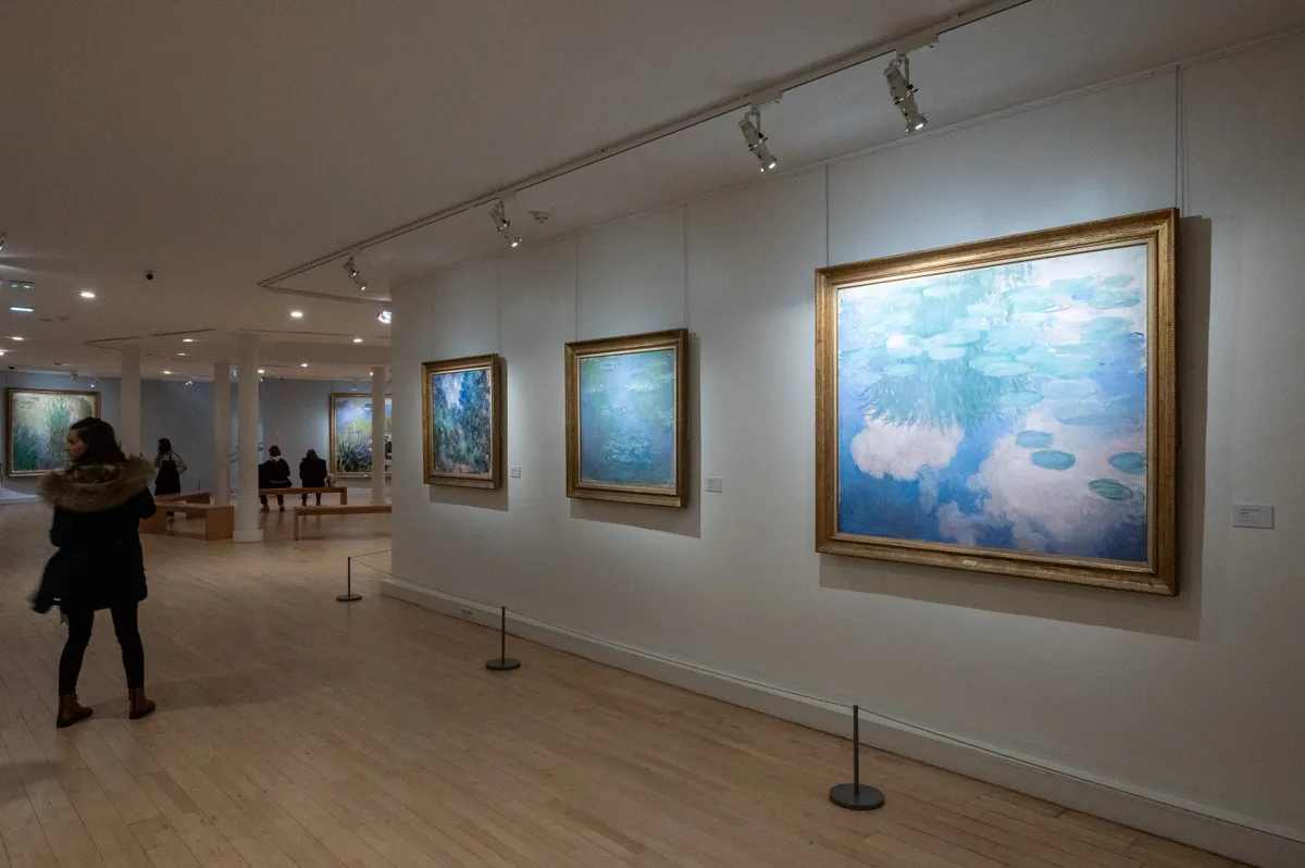 FRANCE, PARIS, 2023-12-13. The Marmottan Museum is a fine arts museum in Paris. It notably presents a collection of art objects and paintings from the First Empire, as well as works by impressionist painters including the largest collection in the world of works by Claude Monet.
FRANCE, PARIS, 2023-12-13. Le musee Marmottan est un musee des beaux-arts a Paris. Il presente notamment une collection dobjets dart et de tableaux du Premier Empire, ainsi que des oeuvres de peintres impressionnistes dont la plus grande collection au monde d oeuvres de Claude Monet. Claude Monet, Les nympheas.
Photography by Riccardo Milani / Hans Lucas (Photo by Riccardo Milani / Hans Lucas / Hans Lucas via AFP)