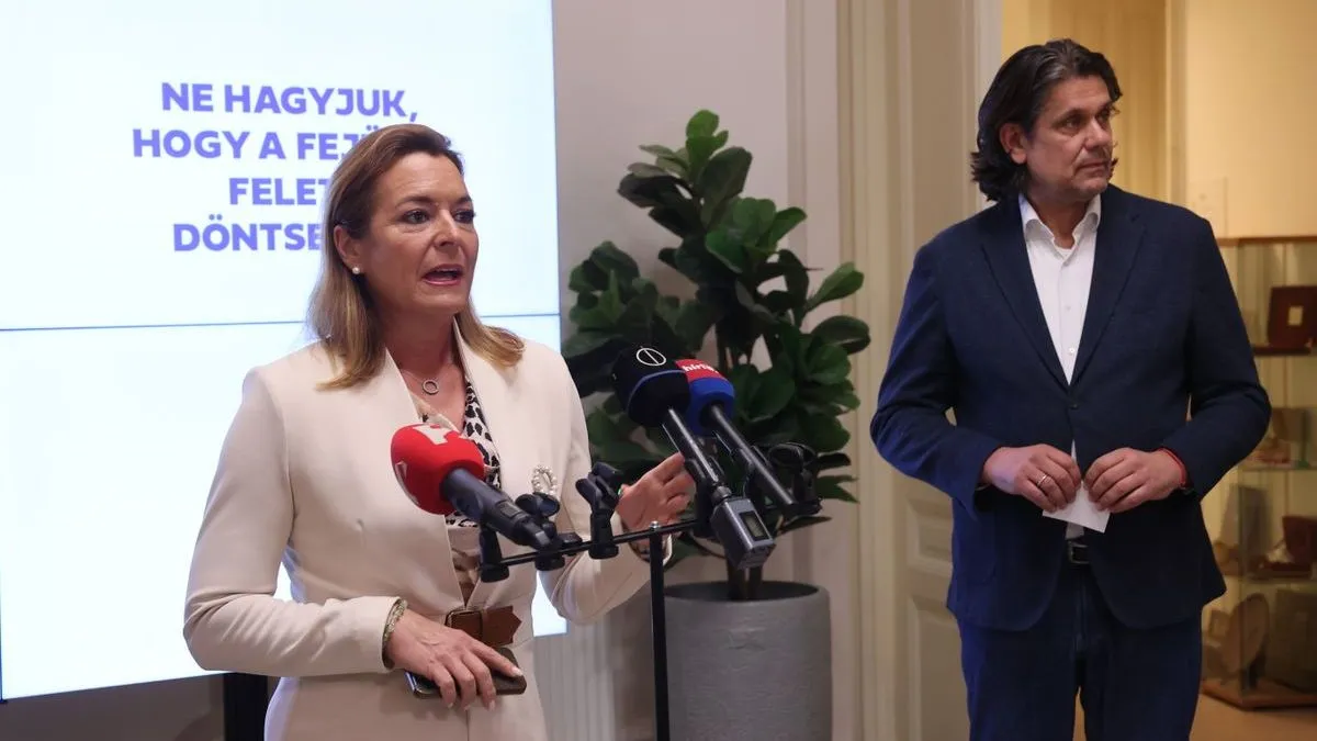 Voks 2025: Pécsen tartott fórumot Vitályos Eszter és Deutsch Tamás