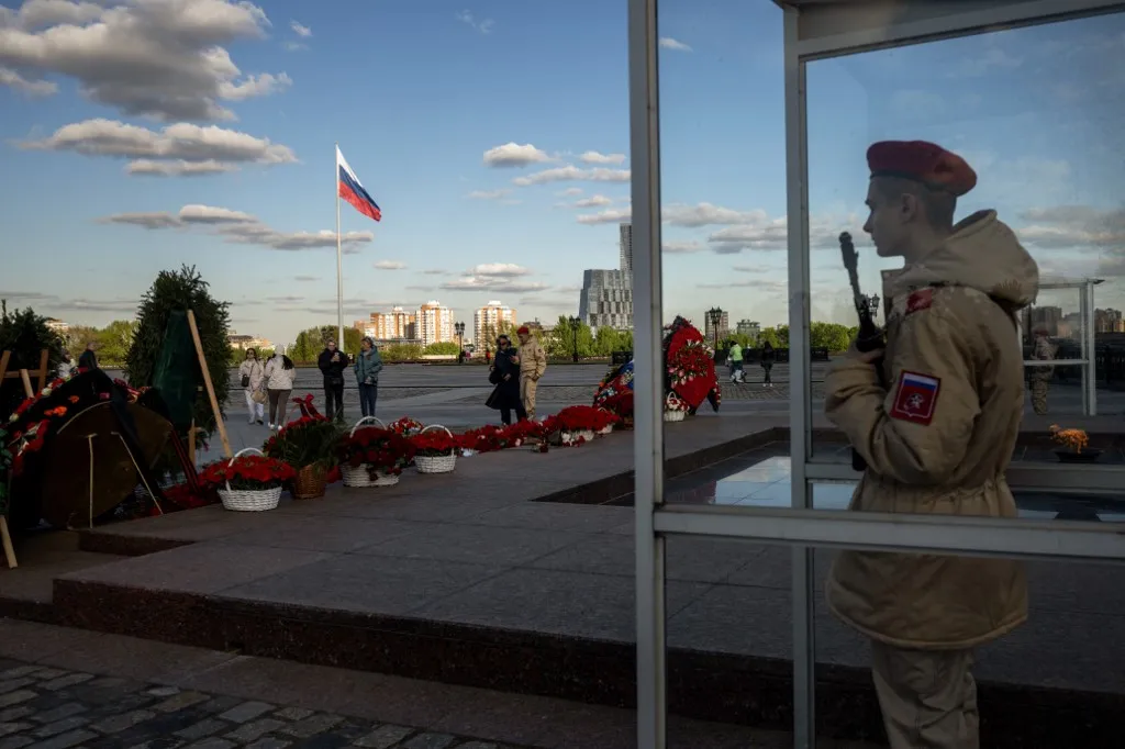 Moszkva május 9-én ünnepli a Szovjetuniónak a második világháborúban a náci Németország felett aratott győzelmének 80. évfordulóját (Fotó: AFP)
