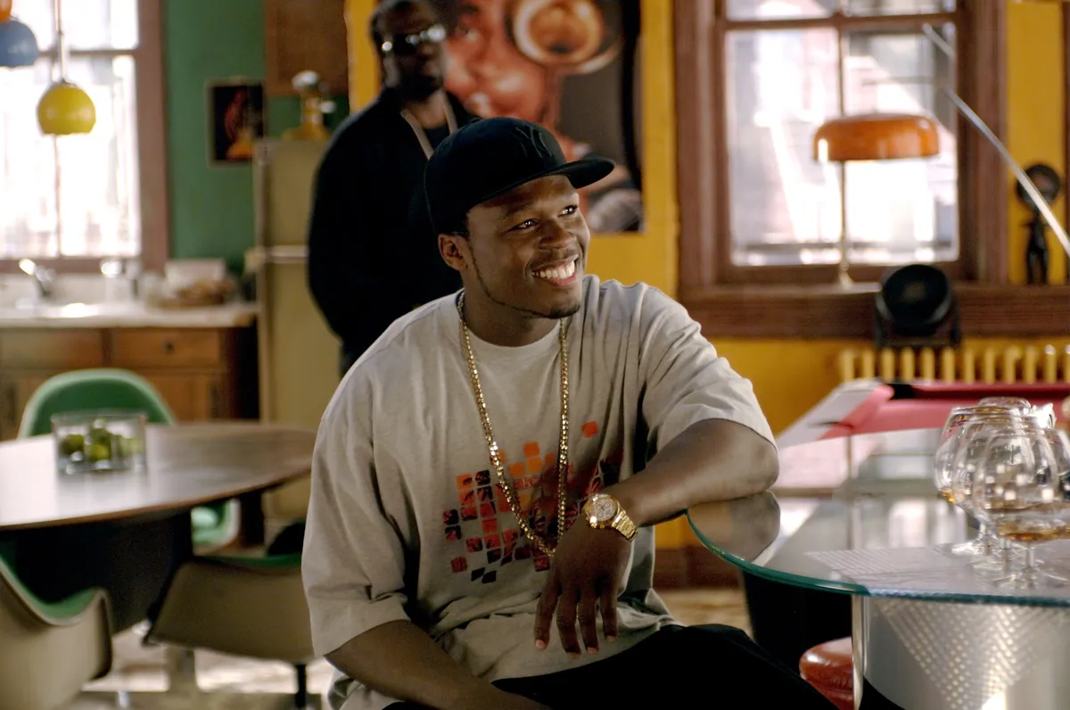 Dec 08, 2005; New York, NY, USA; Rapper 50 CENT stars as Marcus in the Jim Sheridan directed drama, 'Get Rich or Die Tryin.' Set to be released November 9, 2005.  Mandatory Credit: Photo by Paramount Pictures/Entertainment Pictures. (Â©) Copyright 2005 by Courtesy of Paramount Pictures