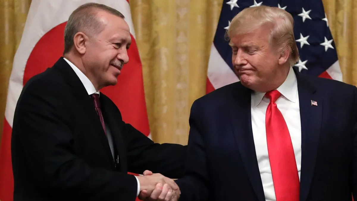 Telefonon tárgyalt Trump és Erdogan a közel-keleti helyzetről