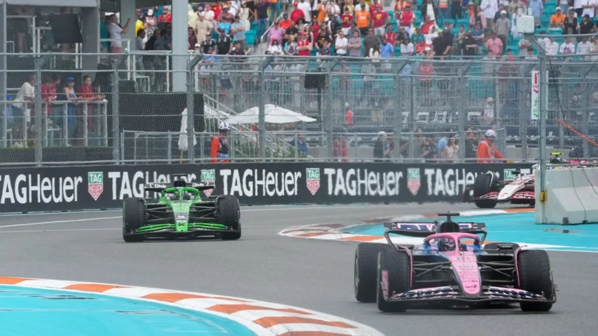 Az utolsó pillanatban változott az F1-es Miami Nagydíj rajtsorrendje