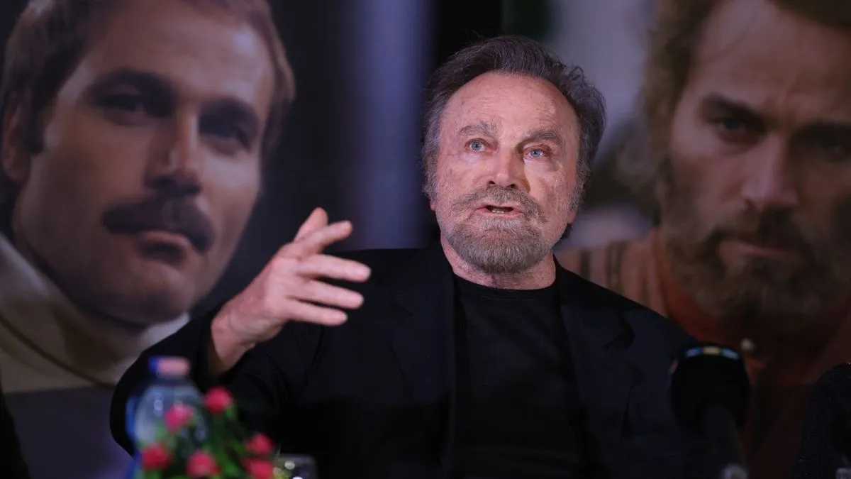 Franco Nero újra Magyarországon, az olasz filmsztárt Veszprémben látták