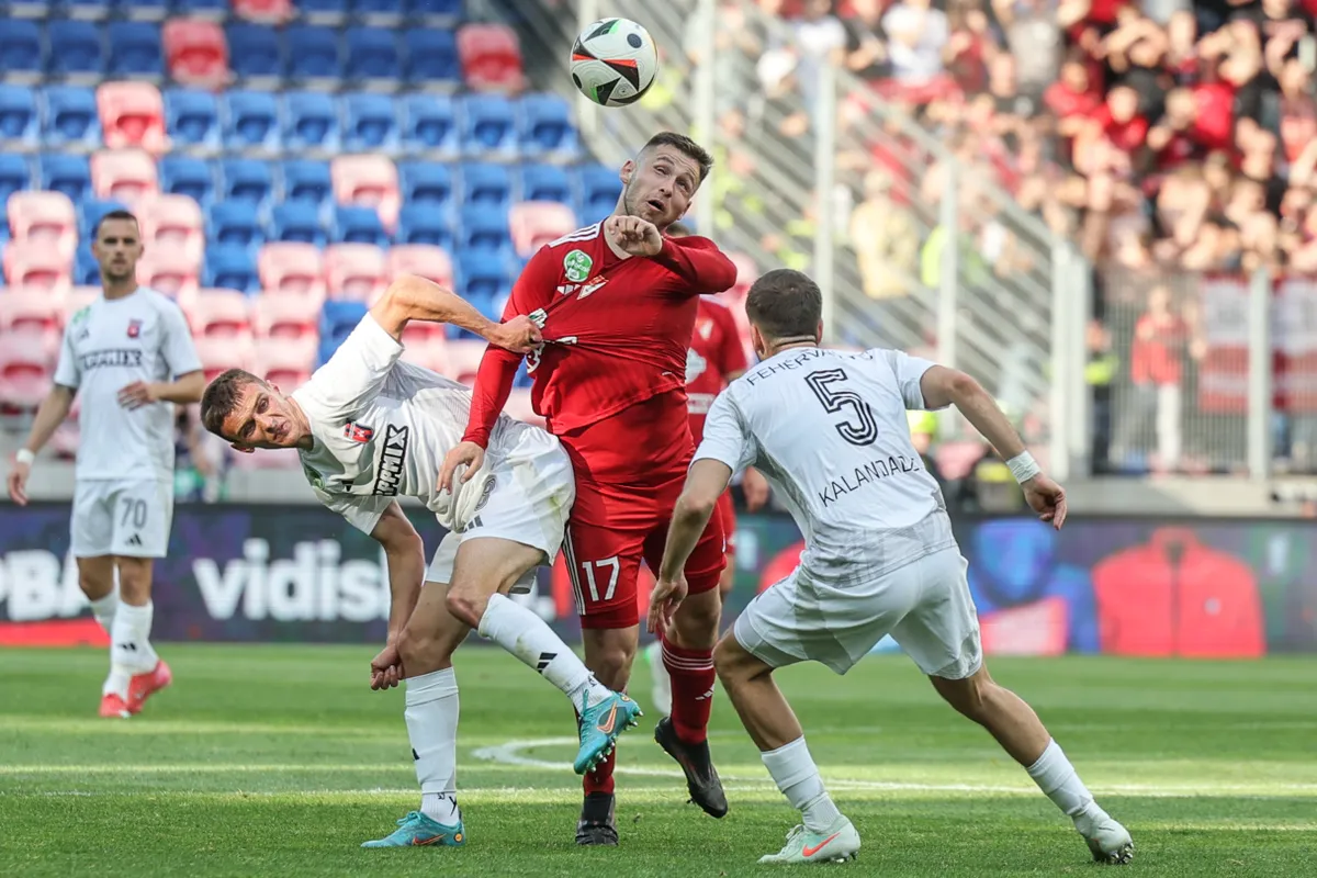 Videoton-DVSC,  labdarúgó NB I ., 2025.05.24., foci, labdarúgás, FehérvárDebrecen, 