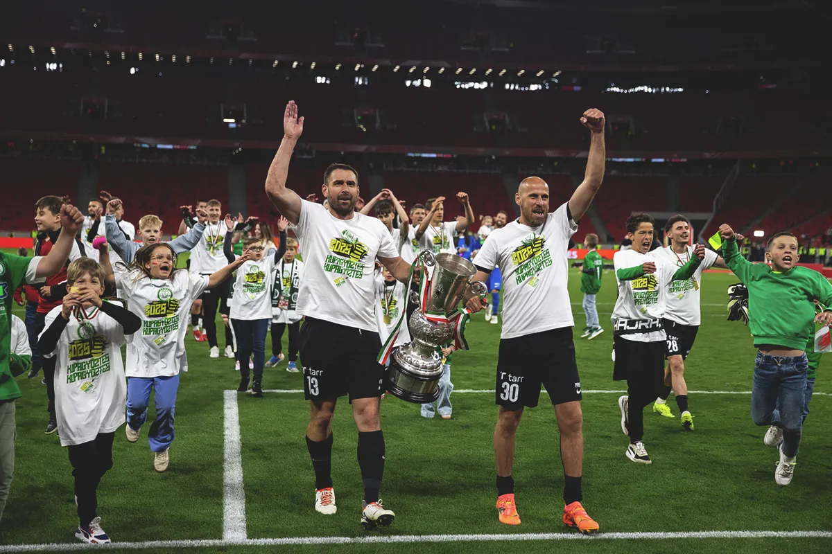Labdarúgás, Kupadöntő, Fradi-Paks, Magyar Kupa KupadöntőFradiPaks, 2025.05.14.