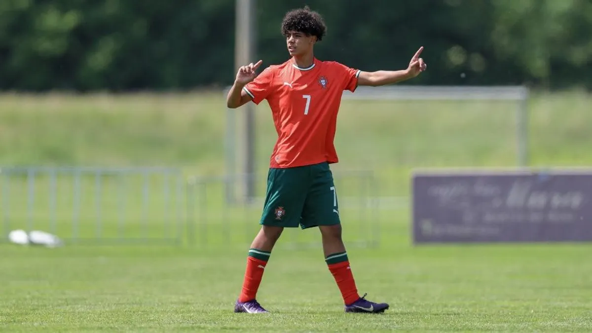 Két gólt lőtt a válogatottban Cristiano Ronaldo Jr., de vajon hogy ünnepelt? – videó