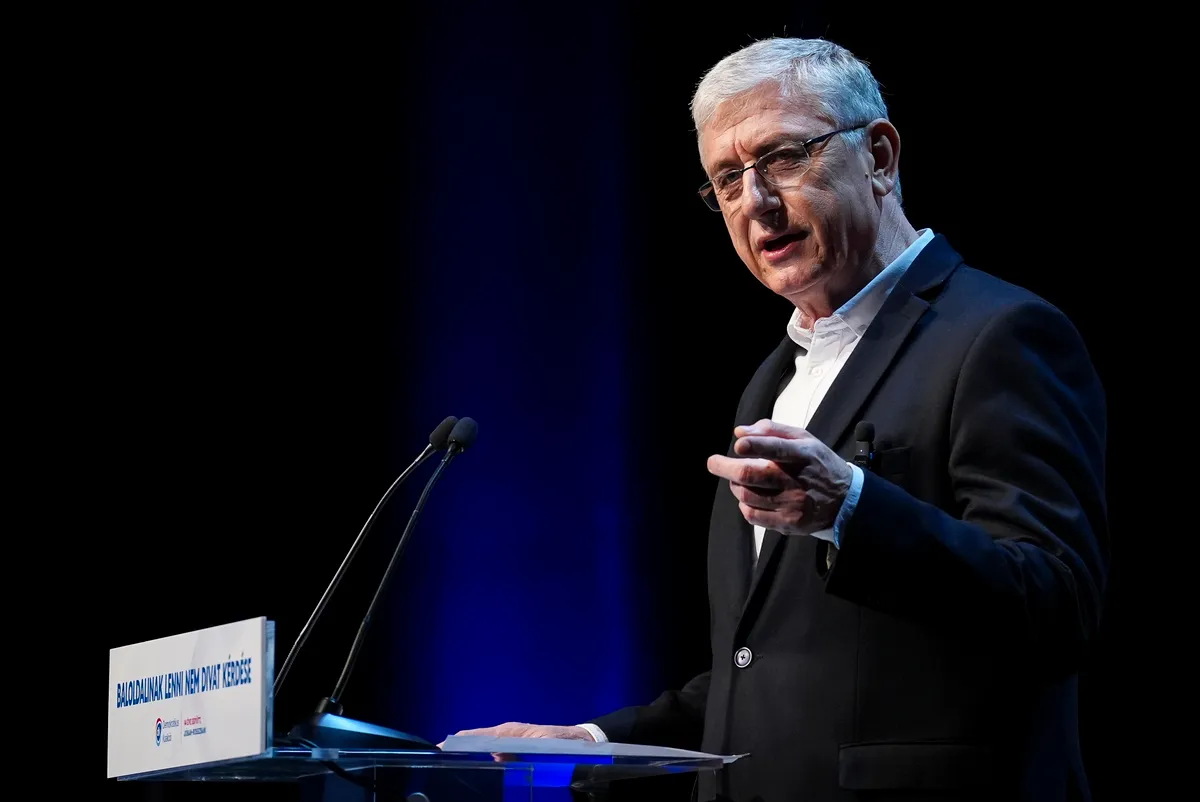 Gyurcsány Ferenc, a Demokratikus Koalíció volt elnöke. (Fotó: Hegedüs Róbert / MTI Fotószerkesztőség)