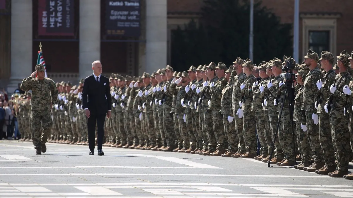 A magyar hősök emlékünnepe képekben
