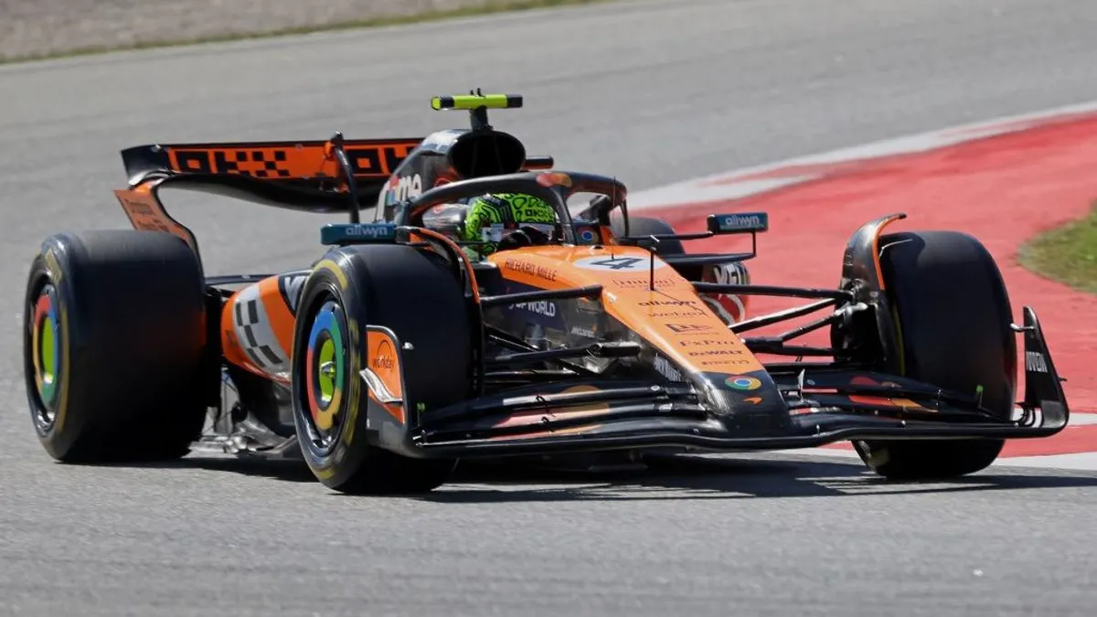 Norrist megmentették a reflexei, a McLaren a harmadik szabadedzésen is megállíthatatlan volt